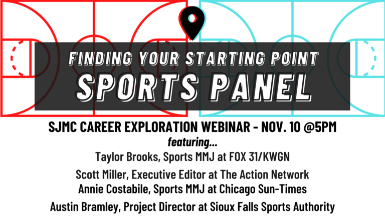 Careers in Sports Reporting Webinar Header